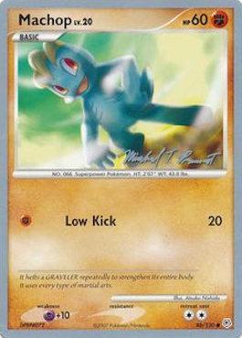 Machop LV.20 (86/130) (Boltevoir - Michael Pramawat) [World Championships 2010] | Pegasus Games WI