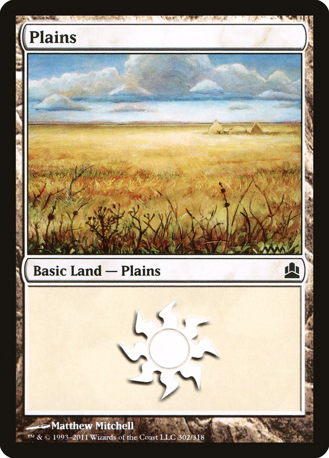 Plains (302) [Commander 2011] | Pegasus Games WI