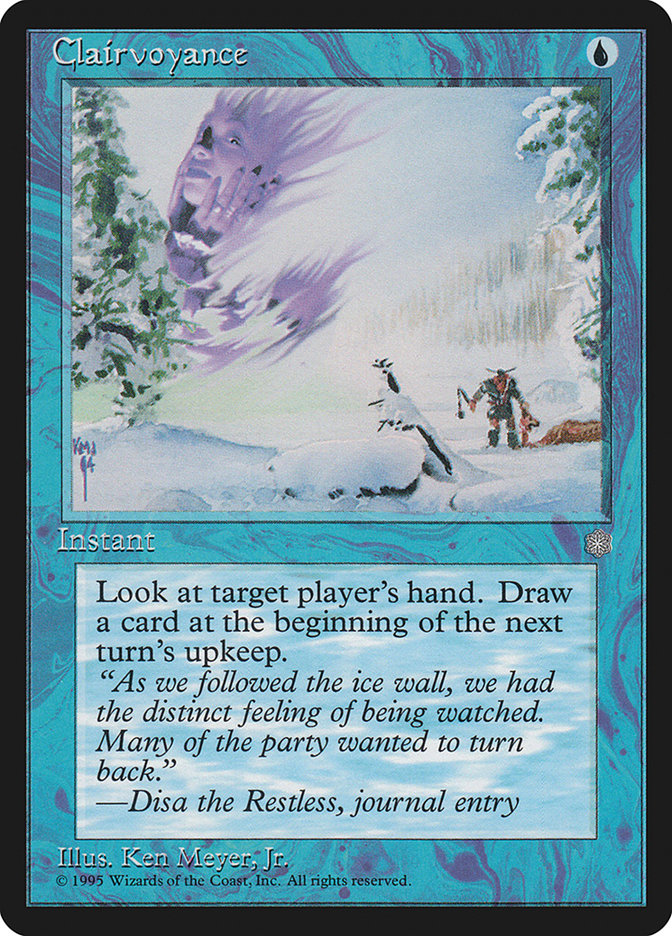 Clairvoyance [Ice Age] | Pegasus Games WI