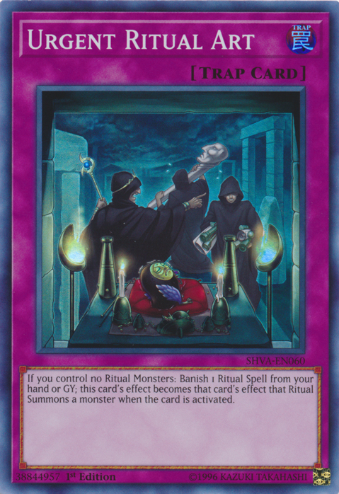 Urgent Ritual Art [SHVA-EN060] Super Rare | Pegasus Games WI