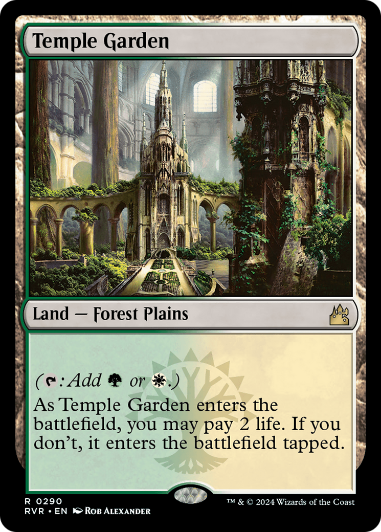Temple Garden [Ravnica Remastered] | Pegasus Games WI