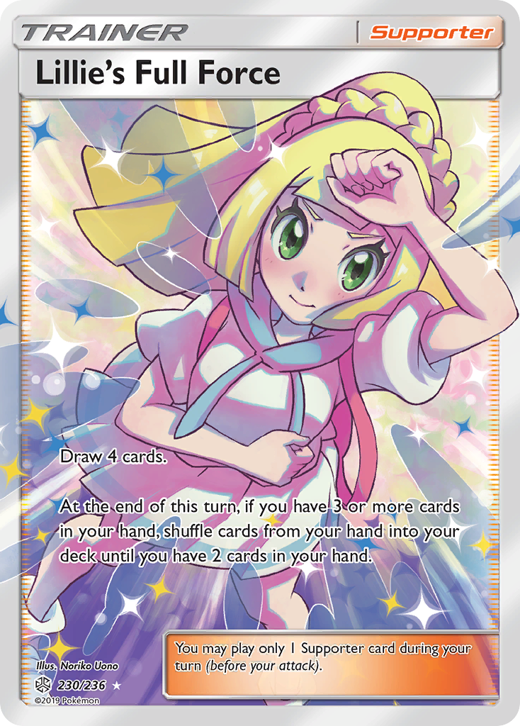 Lillie's Full Force (230/236) [Sun & Moon: Cosmic Eclipse] | Pegasus Games WI