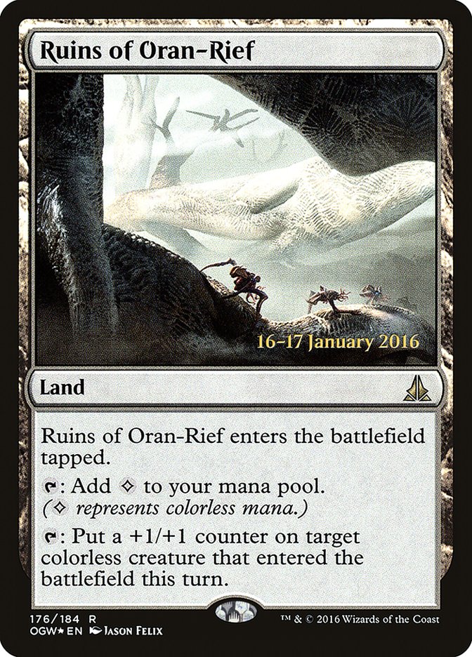 Ruins of Oran-Rief [Oath of the Gatewatch Prerelease Promos] | Pegasus Games WI