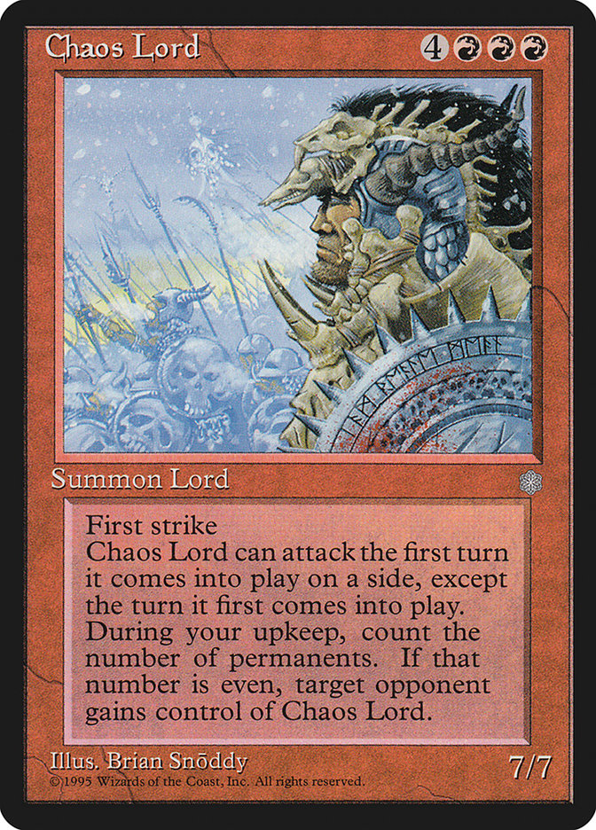 Chaos Lord [Ice Age] | Pegasus Games WI