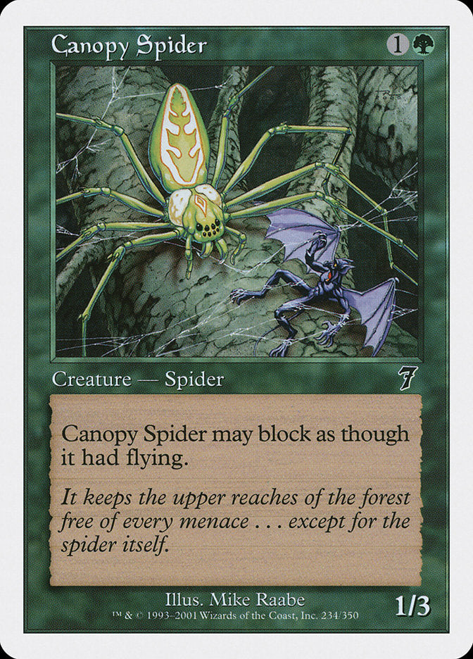 Canopy Spider [Seventh Edition] | Pegasus Games WI