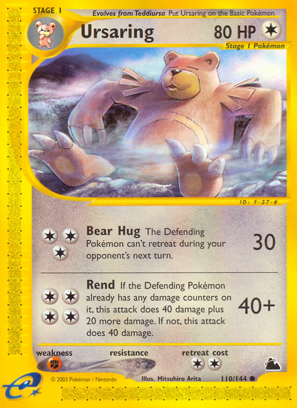 Ursaring (110/144) [Skyridge] | Pegasus Games WI