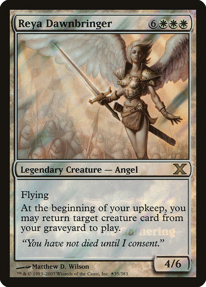 Reya Dawnbringer [Tenth Edition Prerelease Promos] | Pegasus Games WI