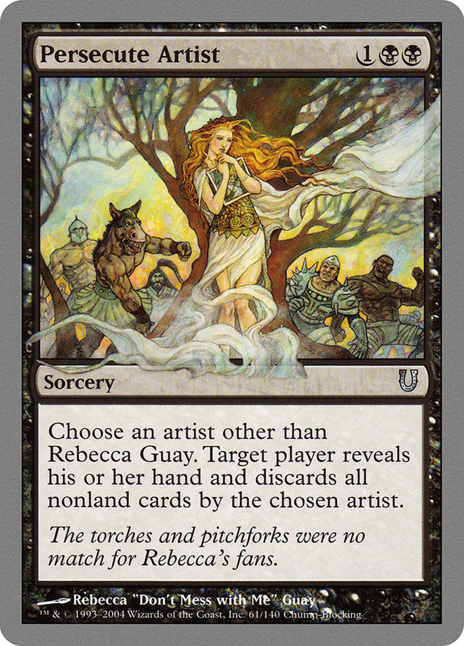 Persecute Artist [Unhinged] | Pegasus Games WI