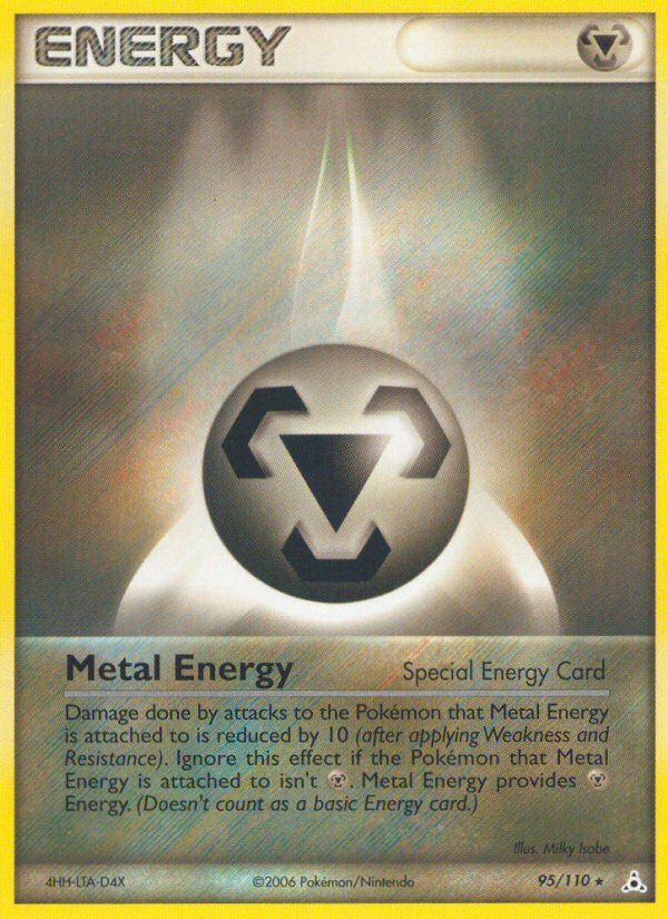 Metal Energy (95/110) [EX: Holon Phantoms] | Pegasus Games WI