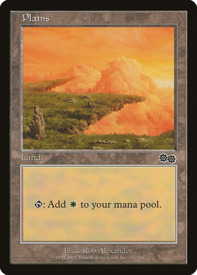 Plains (331) [Urza's Saga] | Pegasus Games WI