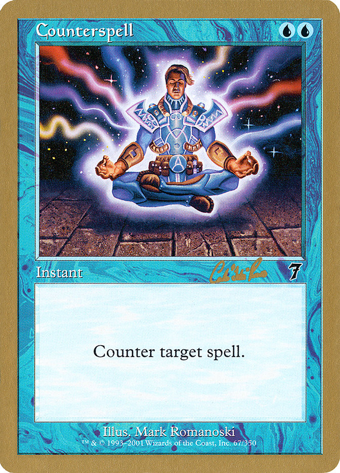 Counterspell (Carlos Romao) [World Championship Decks 2002] | Pegasus Games WI