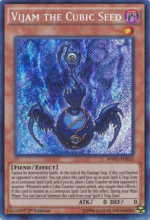 Vijam the Cubic Seed [MVP1-ENS32] Secret Rare | Pegasus Games WI