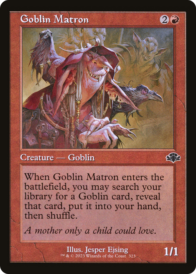 Goblin Matron (Retro) [Dominaria Remastered] | Pegasus Games WI