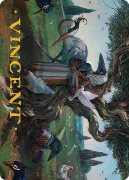 Kindred Discovery Art Card (Gold-Stamped Signature) [Commander Legends: Battle for Baldur's Gate Art Series] | Pegasus Games WI