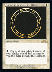 Circle of Protection: Black (Retro) [30th Anniversary Edition] | Pegasus Games WI