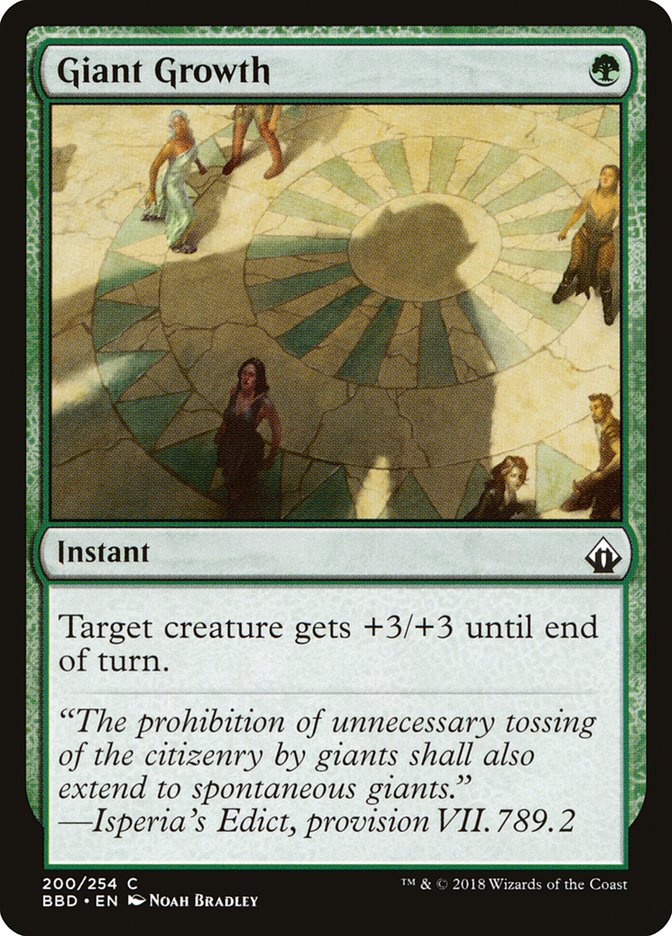 Giant Growth [Battlebond] | Pegasus Games WI