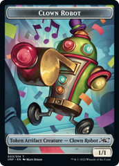 Clown Robot (003) // Storm Crow Double-Sided Token [Unfinity Tokens] | Pegasus Games WI