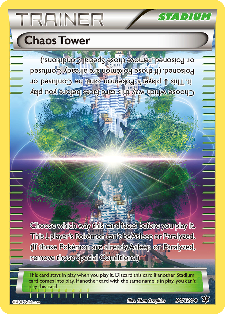 Chaos Tower (94/124) [XY: Fates Collide] | Pegasus Games WI