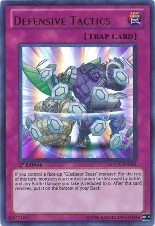 Defensive Tactics [LCGX-EN265] Ultra Rare | Pegasus Games WI