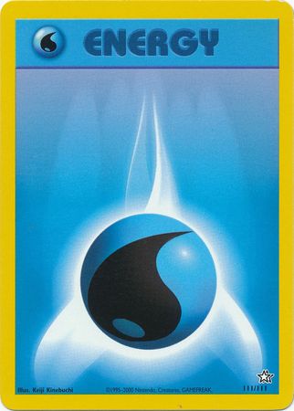 Water Energy (111/111) [Neo Genesis Unlimited] | Pegasus Games WI