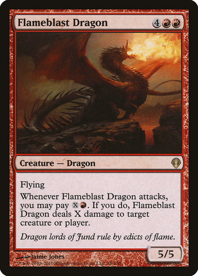 Flameblast Dragon [Archenemy] | Pegasus Games WI