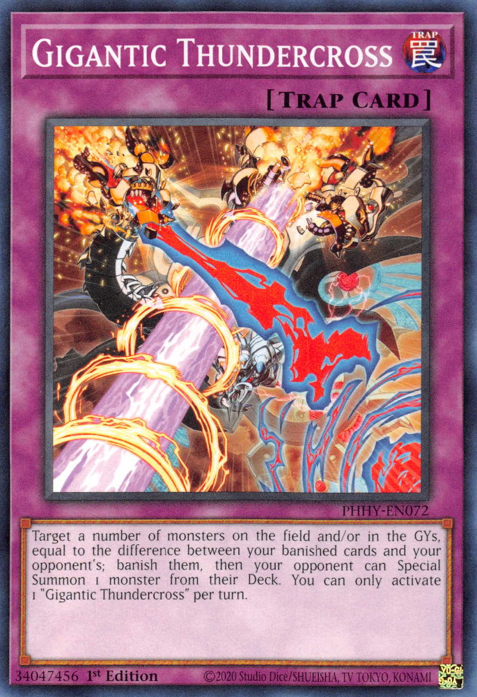 Gigantic Thundercross [PHHY-EN072] Common | Pegasus Games WI