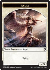Angel // Cat Double-Sided Token [Commander 2018 Tokens] | Pegasus Games WI