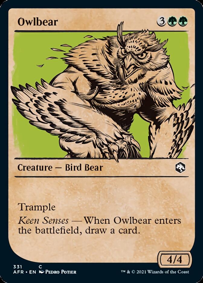 Owlbear (Showcase) [Dungeons & Dragons: Adventures in the Forgotten Realms] | Pegasus Games WI