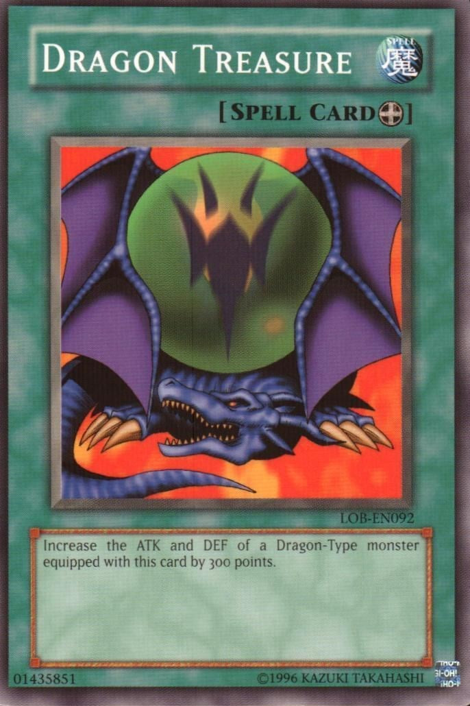 Dragon Treasure [LOB-EN092] Common | Pegasus Games WI