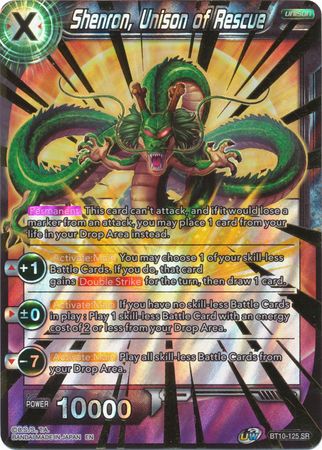 Shenron, Unison of Rescue (BT10-125) [Rise of the Unison Warrior 2nd Edition] | Pegasus Games WI