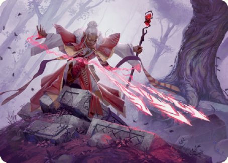 Magic Missile Art Card [Dungeons & Dragons: Adventures in the Forgotten Realms Art Series] | Pegasus Games WI