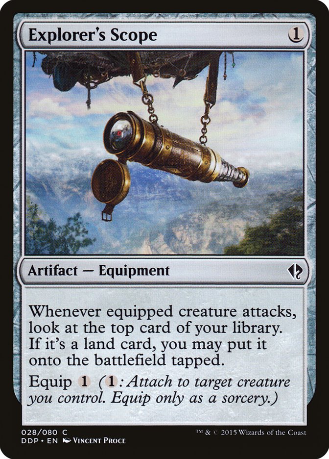 Explorer's Scope [Duel Decks: Zendikar vs. Eldrazi] | Pegasus Games WI