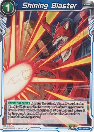 Shining Blaster (Reprint) (TB1-049) [Battle Evolution Booster] | Pegasus Games WI