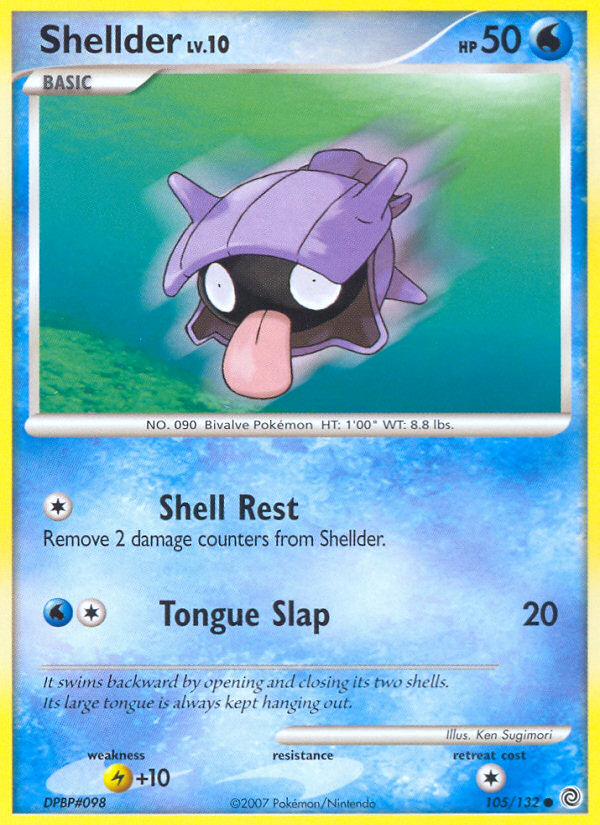 Shellder (105/132) [Diamond & Pearl: Secret Wonders] | Pegasus Games WI