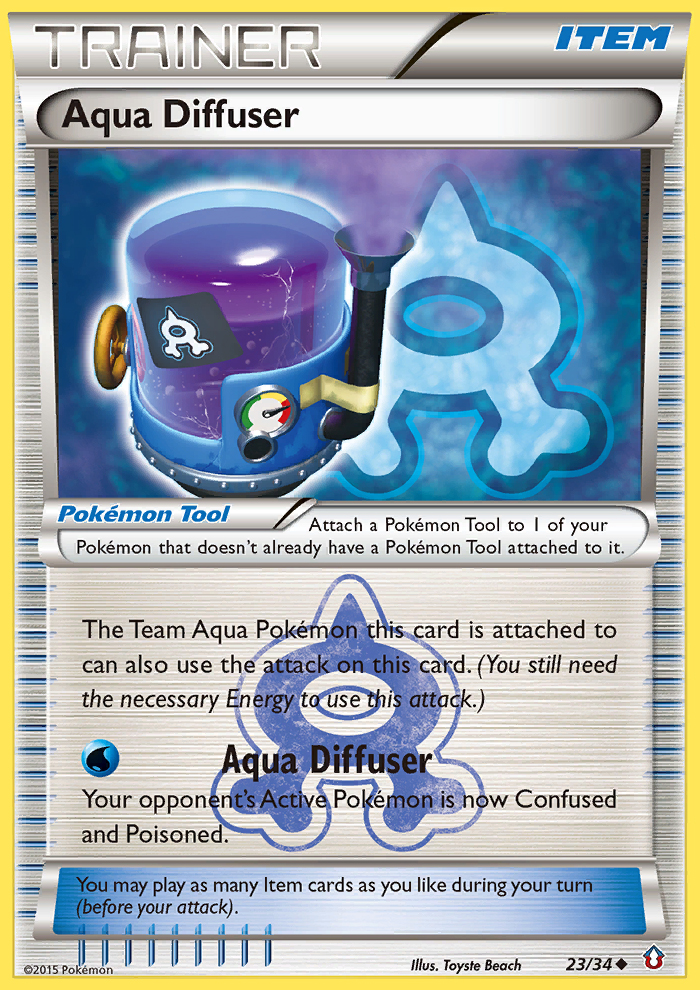 Aqua Diffuser (23/34) [XY: Double Crisis] | Pegasus Games WI