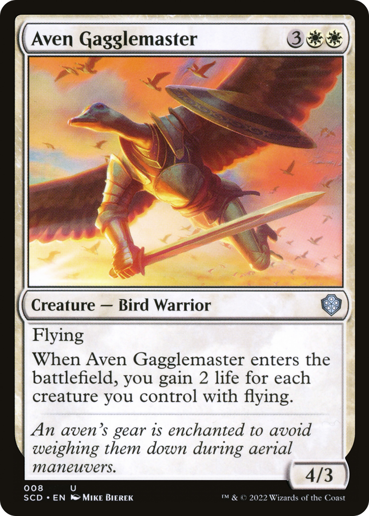 Aven Gagglemaster [Starter Commander Decks] | Pegasus Games WI