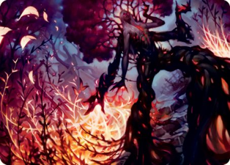 Splendid Reclamation Art Card [Innistrad: Crimson Vow Art Series] | Pegasus Games WI