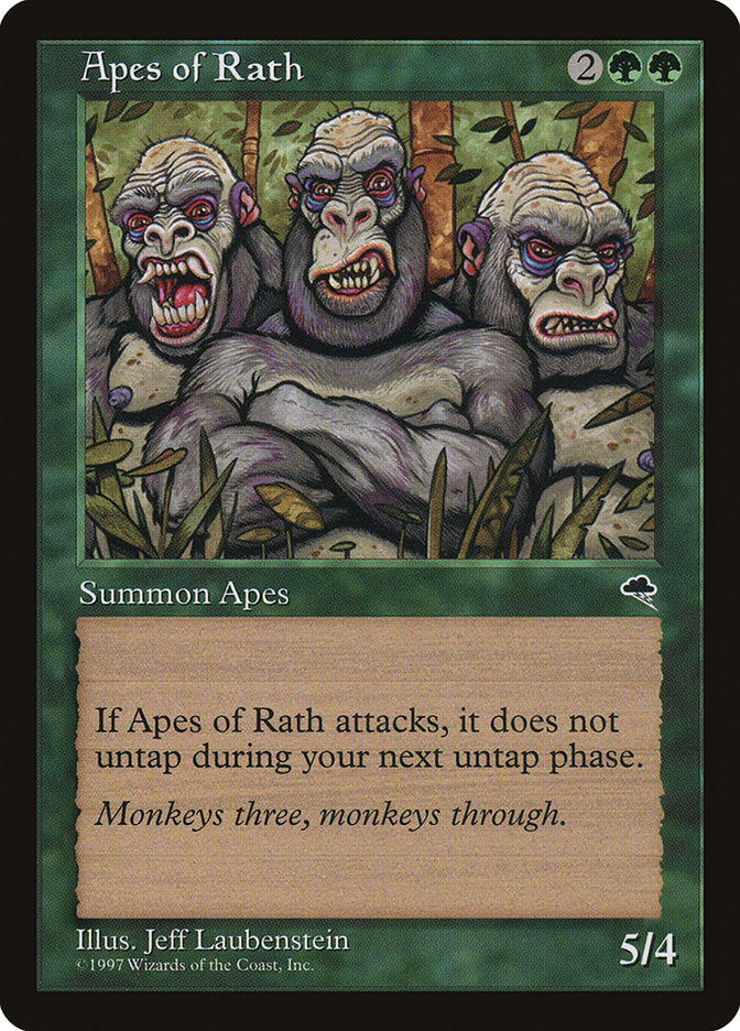 Apes of Rath [Tempest] | Pegasus Games WI