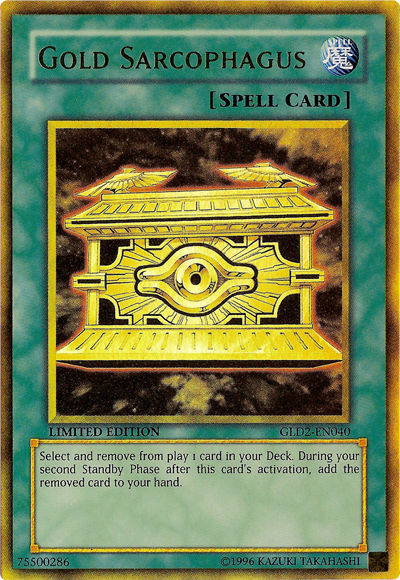 Gold Sarcophagus [GLD2-EN040] Gold Rare | Pegasus Games WI