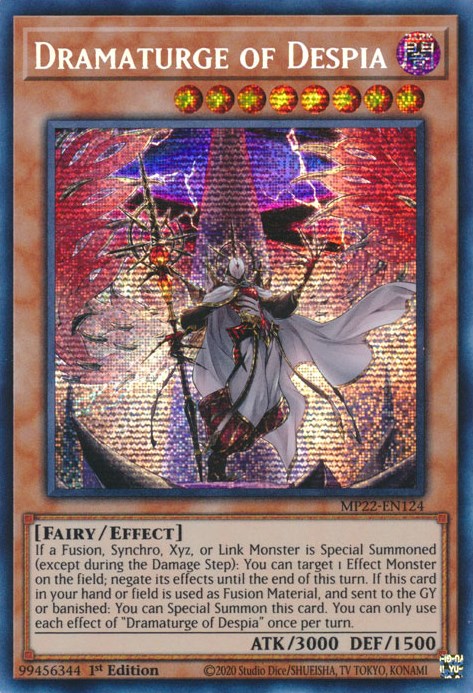 Dramaturge of Despia [MP22-EN124] Prismatic Secret Rare | Pegasus Games WI