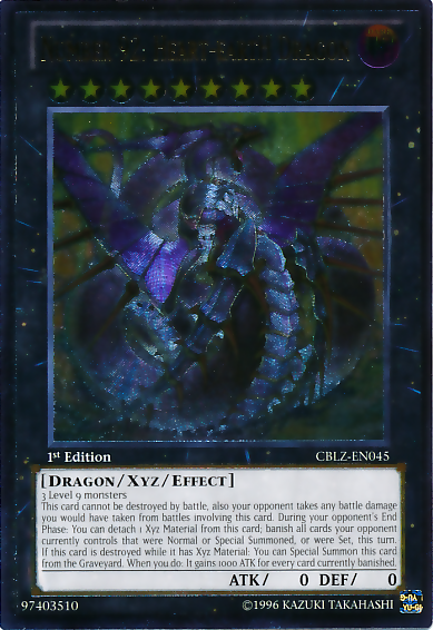 Number 92: Heart-eartH Dragon (UTR) [CBLZ-EN045] Ultimate Rare | Pegasus Games WI