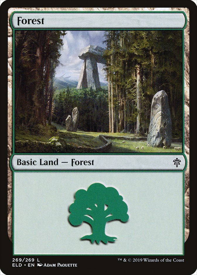 Forest (269) [Throne of Eldraine] | Pegasus Games WI