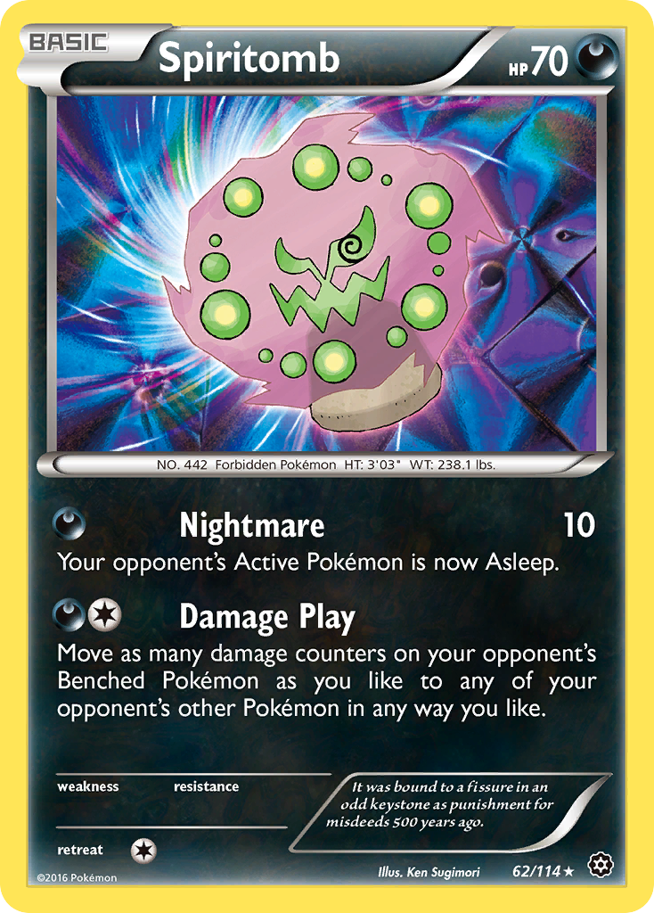 Spiritomb (62/114) [XY: Steam Siege] | Pegasus Games WI