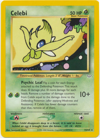 Celebi (16/64) [Neo Revelation Unlimited] | Pegasus Games WI