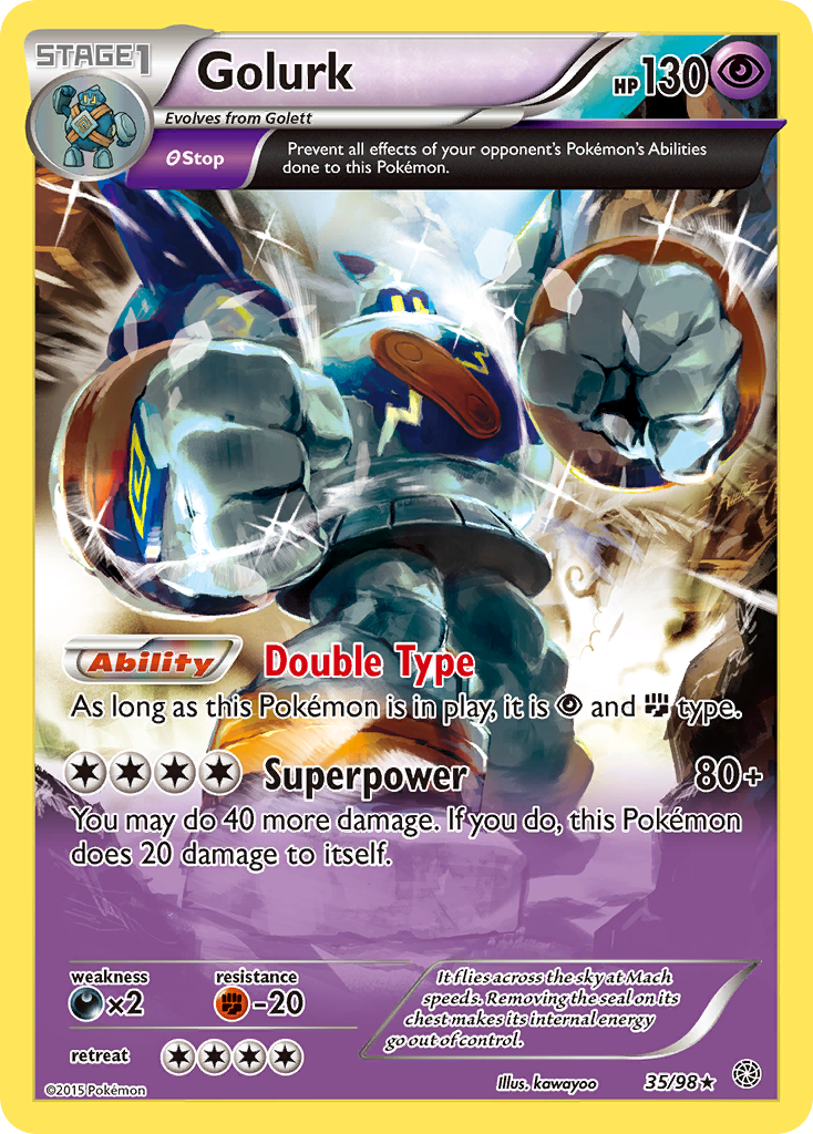 Golurk (35/98) [XY: Ancient Origins] | Pegasus Games WI