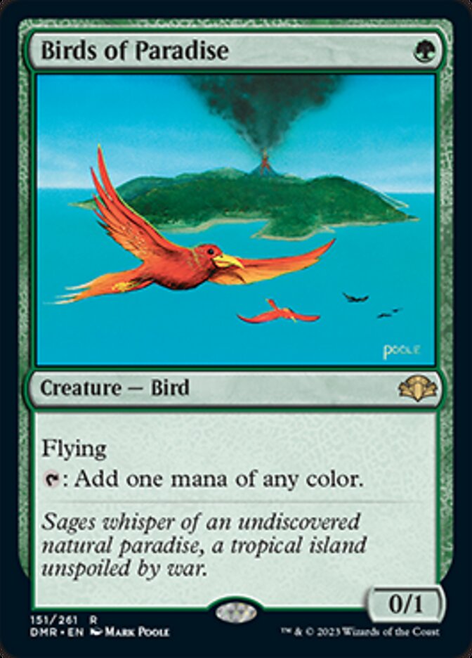 Birds of Paradise [Dominaria Remastered] | Pegasus Games WI