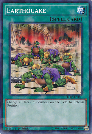 Earthquake (Shatterfoil) [BP03-EN150] Common | Pegasus Games WI