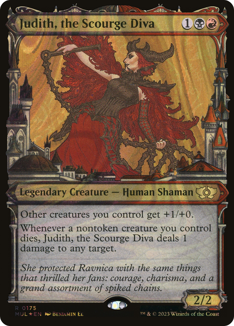 Judith, the Scourge Diva (Halo Foil) [Multiverse Legends] | Pegasus Games WI