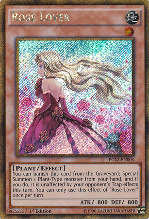 Rose Lover [PGL2-EN003] Gold Secret Rare | Pegasus Games WI