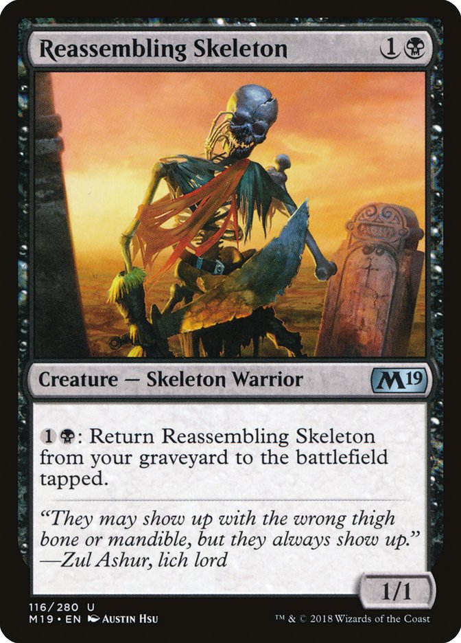 Reassembling Skeleton [Core Set 2019] | Pegasus Games WI